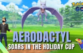 AERODACTYL ROCKS THE HOLIDAY CUP (4-Win Streak) | Pokemon Go Battle League Spice Showcase