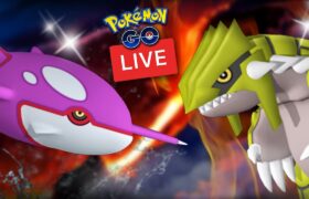 Back To Back Shiny Legendary Groudon + Kyogre (Raid Hour) – Pokemon Go