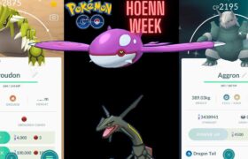 New hoenn event live in pokemon go!shiny groudon,Kyogre