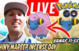Pokemon GO Nederlands – Shiny Mareep Incense Day Nederland LIVE