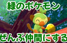 【ポケモンシールド】第3回 緑のポケモンと仲間になる！【縛りプレイ】