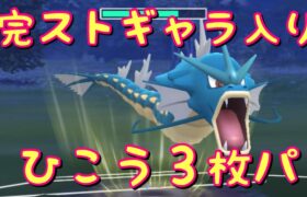 【ポケモンGO】マスタープレミア！ひこう三枚パーティーで潜ってみる！