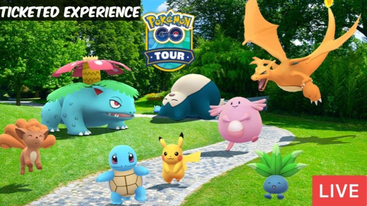 Pokemon Go Tour Kanto : Ticketed Experience in Pokemon Go (LIVE) Part 2
