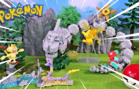 Pokemon Mega Construx / Onix Super Battle / Stop Motion Building