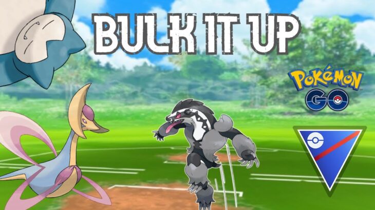 INTENSE Battles with a BULKY Team! | Pokemon Go Battle League Great PvP