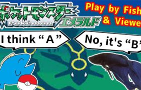【0.5h~_ ミシロタウン編】お魚と視聴者でポケモンクリア_Play Pokémon with viewers and fish