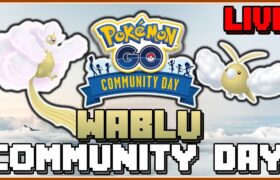 🦋Wablu (Swablu) Community Day Mai 2021 – Pokemon Go [Live]