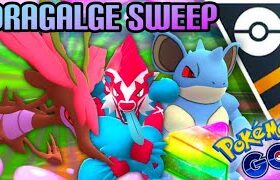 Dragalge Team Walls Ultra GO Battle League in Pokemon GO // XL Shadow Nidoqueen & Shiny Obstagoon