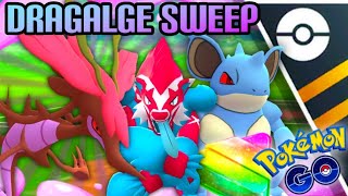 Dragalge Team Walls Ultra GO Battle League in Pokemon GO // XL Shadow Nidoqueen & Shiny Obstagoon