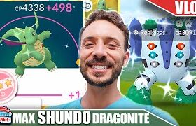 MAXING MY LEVEL 51 *SHUNDO DRAGONITE* – SHINY REGIGIGAS WINS! | Pokémon GO Vlog