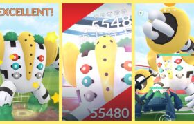 《Pokemon GO》雷吉奇卡斯降臨傳說團體戰！レジギガス Regigigas！