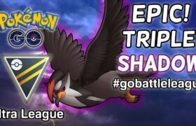 SHADOW STARAPTOR IN ULTRA PREMIER! NO ONE EXPECTING CLOSE COMBAT?! | Pokemon GO Battle League PVP