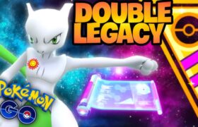 Double Legacy Shiny Mewtwo in GO Battle League Master // Pokemon GO