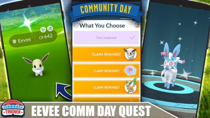 EEVEE SPECIAL RESEARCH QUEST LINE – *WHAT YOU CHOOSE* – DO YOU DO IT FOR $.99? COMM DAY | POKÉMON GO