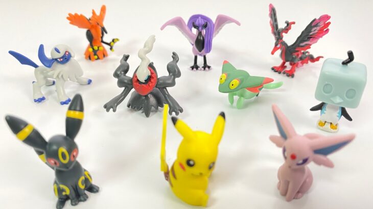 ポケモンゲットコレクションズ キャンディ 探索.ポケモンワールド! 全１０種 開封 モンスターボール Pokemon Get Collections Figure monsterball