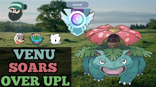 VENU SOARS OVER UPL | Legend: 3350 | Pokemon Go Battle ULTRA LEAGUE PREMIERE PvP