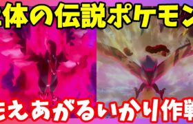 【ポケモンソードシールド】伝説のポケモン使いたい！燃え上がるいかりファイヤーはどうなる！？鎧の孤島冠の雪原【エキスパンションパス】