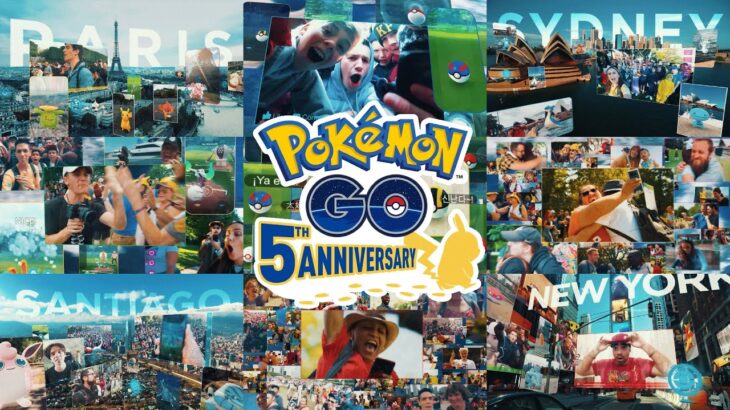 【公式】『Pokémon GO』5周年記念映像「Adventures Go on!」