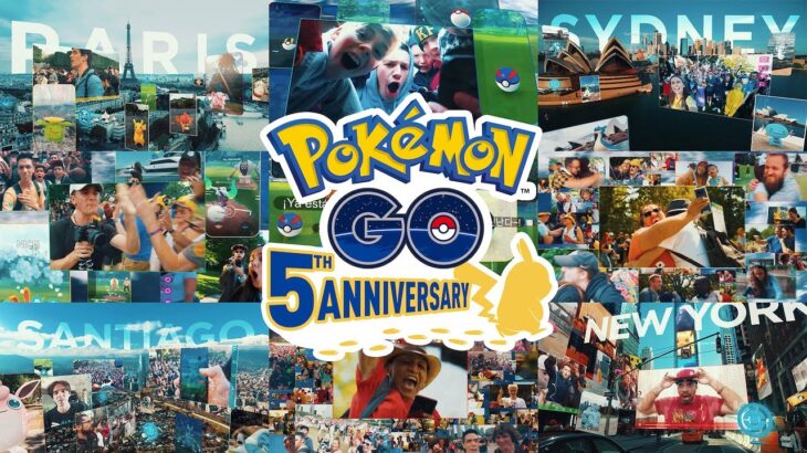 『Pokémon GO』5周年記念映像「Adventures Go on!」