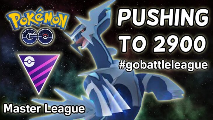 Pushing for 2900 in Master League Classic | Groudon, Dialga, Togekiss | Pokemon GO Battle League PVP