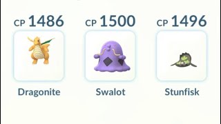 Dragonite Swalot Stunfisk | Pokémon GO Great League GBL PvP | ポケモンGO グレートリーグ GOバトルリーグ