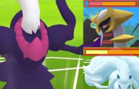 【ポケモンGO】鬼火力がヤバイ！？新技ヘド爆ダークライの強さを見せてくれるのか・・！【Darkrai・GOバトルリーグ・色違い・レイドウィークエンド】