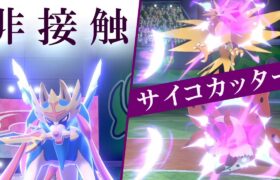 【ポケモン剣盾】サイコカッター”非接触”型ザシアン。ゴツメ静電気で対策してる人との距離をとる世界線