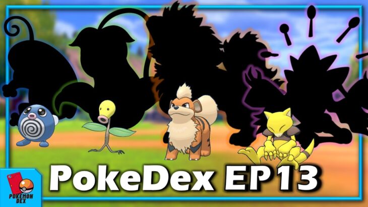 Pokemon Dex EP13  Pokemon Evolutions  #Mega Evolution  #Alakazam #Growlithe #Arcanine Poliwrath
