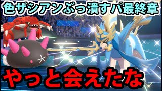 【ポケモン剣盾】ザシアン対策統一パ 　遂にザシアンと遭遇する【今日のわんこ】