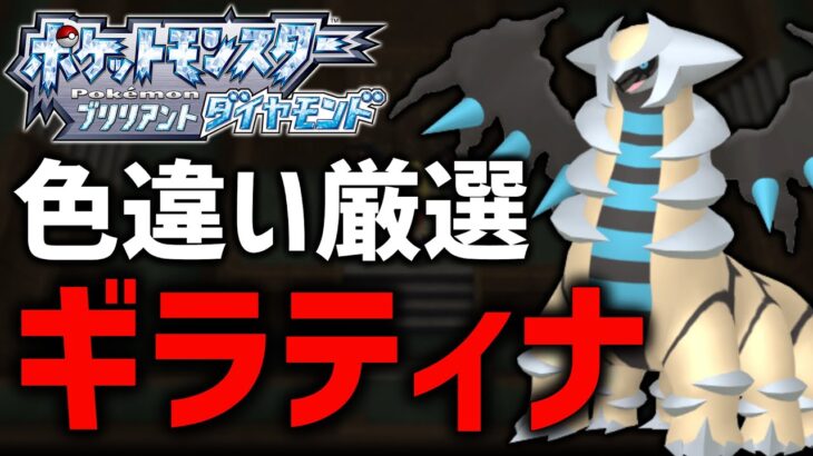 【ポケモンBDSP】色違いギラティナ厳選する #20【現在6500越え】