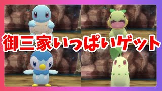 地下でレアな御三家ゲット作戦！【ダイパリメイク】ポケモンシャイニングパール