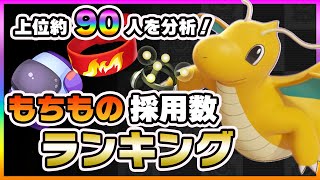 【ポケモンユナイト】もちもの使用率ランキング！おすすめもちものを解説！《1月9日版》《ポケモンUNITE》