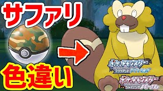 【ポケモンBDSP】サファリボールで色違いを捕まえたい！！！！