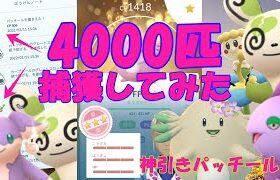 【4000匹捕獲】バレンタインイベント
