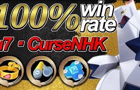 🔥 勝率100% 👀世界ランキング22位 u7・CurseNHK  ジュラルドン 【ポケモンユナイト】 Pokemon unite Duraludon