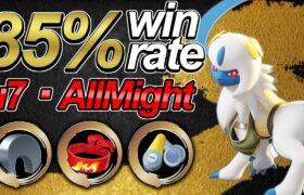 🔥 勝率85％ 👀 世界ランキング56位  u7・AllMight アブソル 【ポケモンユナイト】丨Pokemon unite Absol Best gameplay
