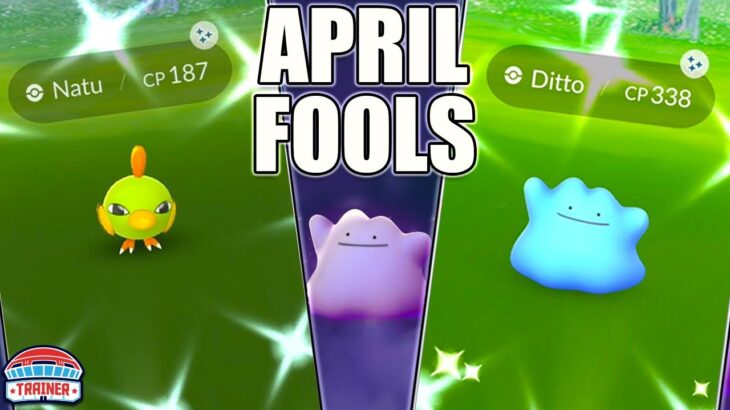 Shiny Ditto Event April Fools Event And Tips Pokémon Go ポケモンgo動画まとめ