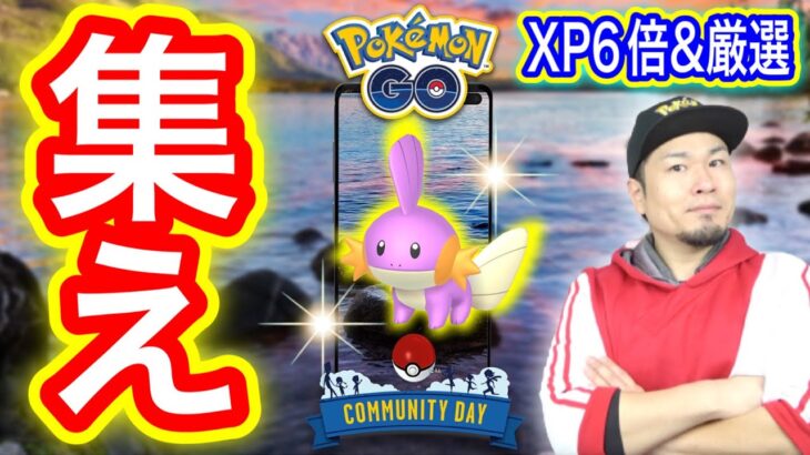 コミュデイ！XP6倍ポケ活！最強ラグラージを作れ！【ポケモンGO】