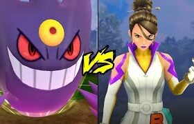 Mega Gengar 😈 Vs Team Go Rocket Leader Sierra 🖤| Pokemon Go | MonsterTamer999 #pvp #battle #MT999