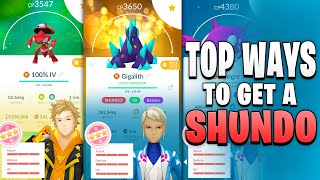 The TOP Ways to get a SHUNDO in Pokémon GO