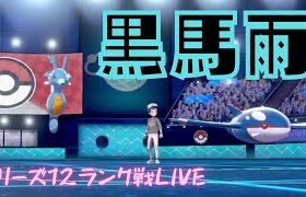 【黒馬雨】元世界チャンピオンのダブルランク戦【ポケモン剣盾】