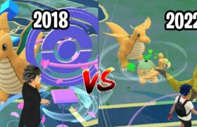 Pokemon Go players Then vs Now 🤔 “2018 vs 2022” PoGo players