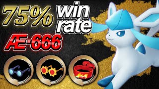 🔥 勝率75% 👀世界ランキング61位 Æ·666 グレイシア【＃ポケモンユナイト】＃Pokemonunite Glaceon Best gameplay