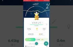 ポケモンGO  ピカチュウ　バースデーケーキ🎂　6周年　Pokémon  GO