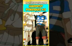 Hardest Pokequiz Part-9 #shorts #pokemon