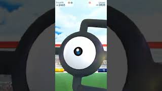 I get nice iv unown in Pokemon go #pokemongo #shorts