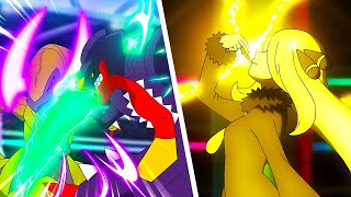 IRIS VS CYNTHIA – Full Battle | Pokemon AMV