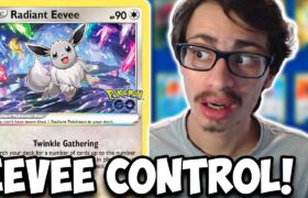 Radiant Eevee Control Is CRAZY! Get Any Cards You Want! Pokemon GO PTCGO