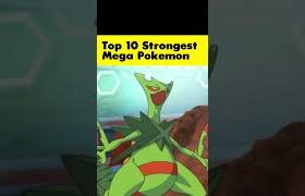 Top 10 Mega evolution #shorts #pokemon