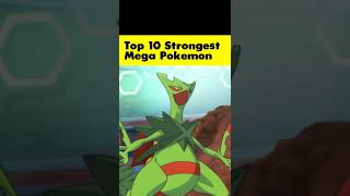 Top 10 Mega evolution #shorts #pokemon